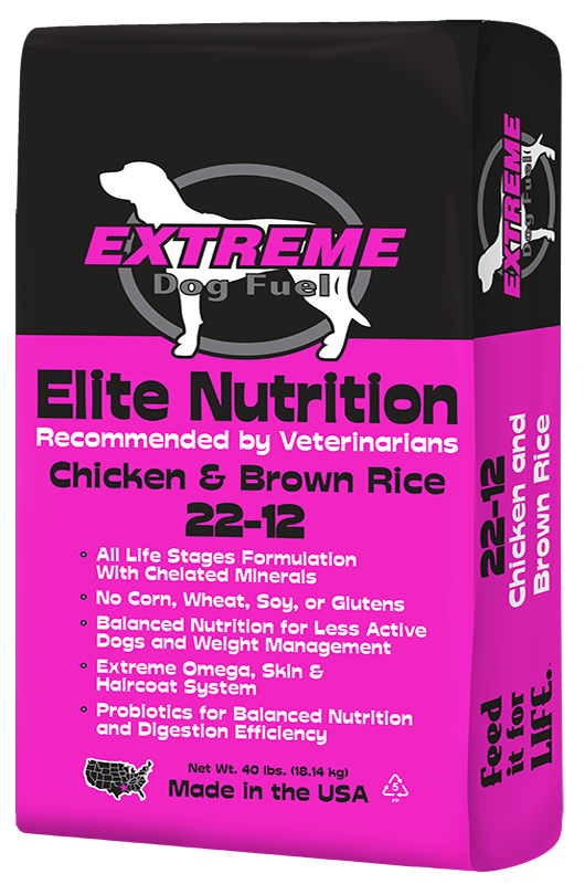 Elite nutrition 2025 dog food